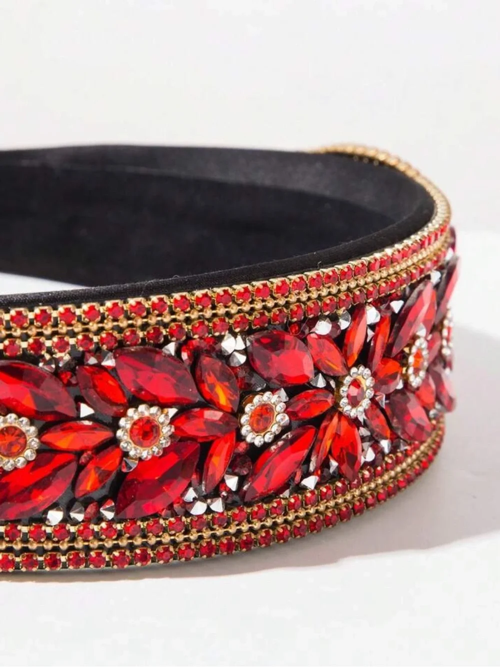 Embellished red Crystal‎ Headband